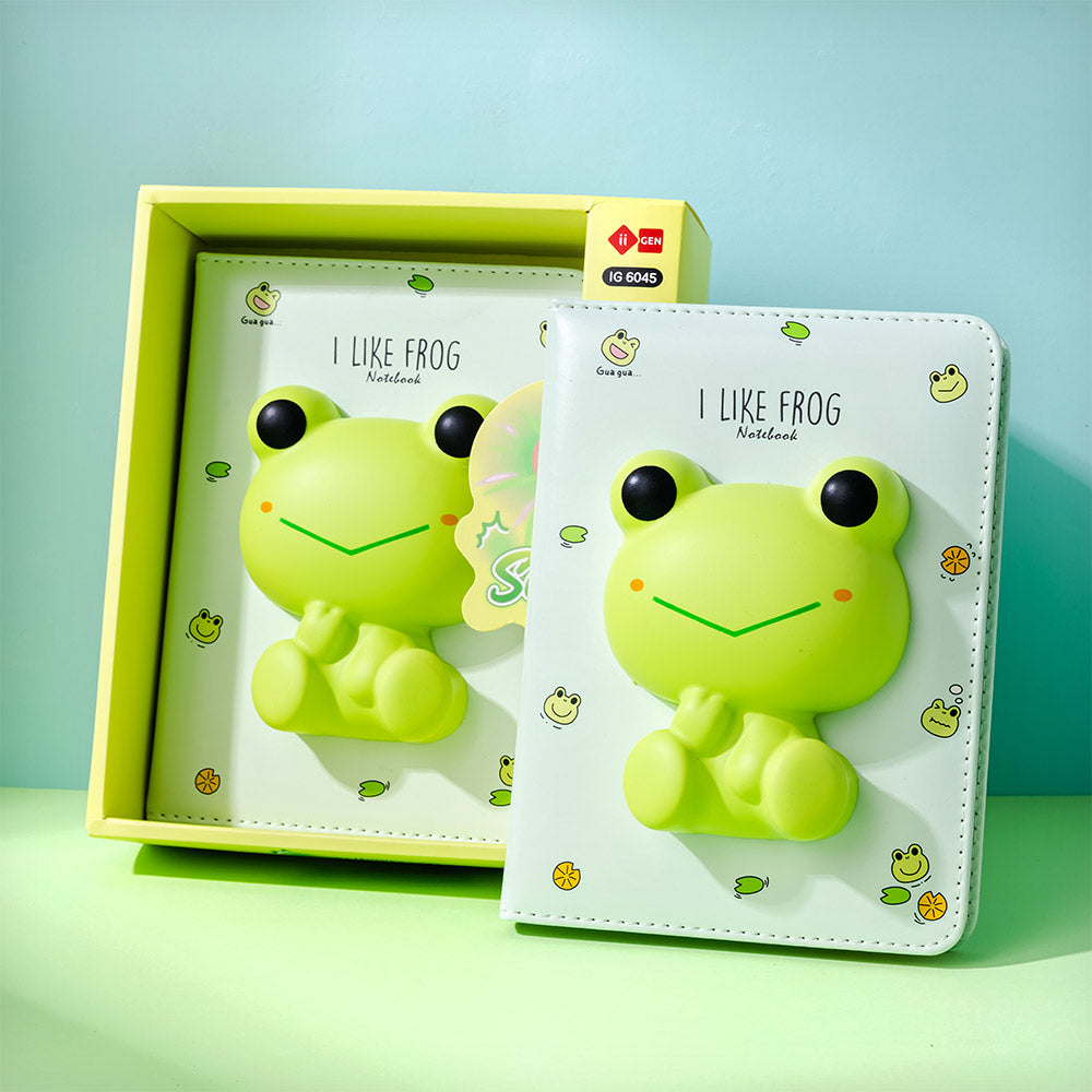 Bloco Notas 194x165mm Squishy I Like Frog 128Fls
