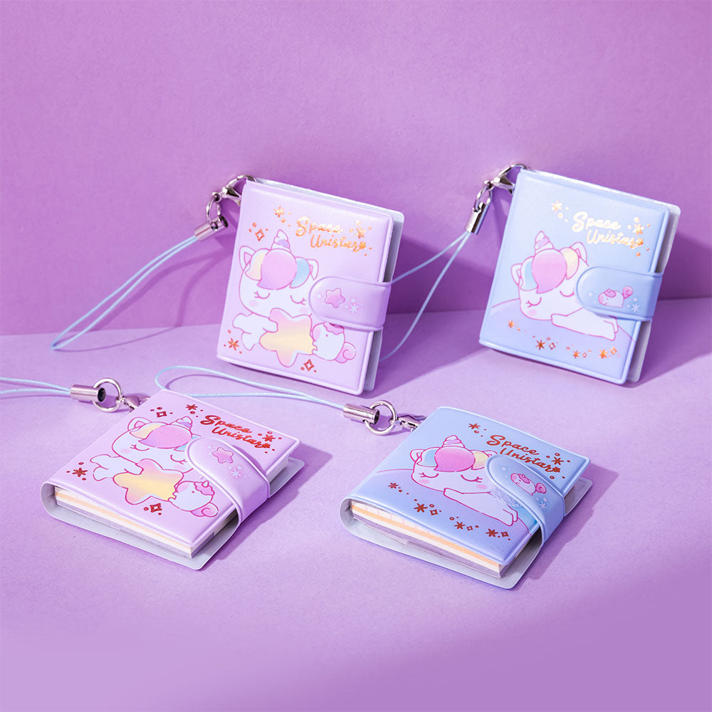 Bloco Notas Mini 35x39mm Sweet Unicorn 2un