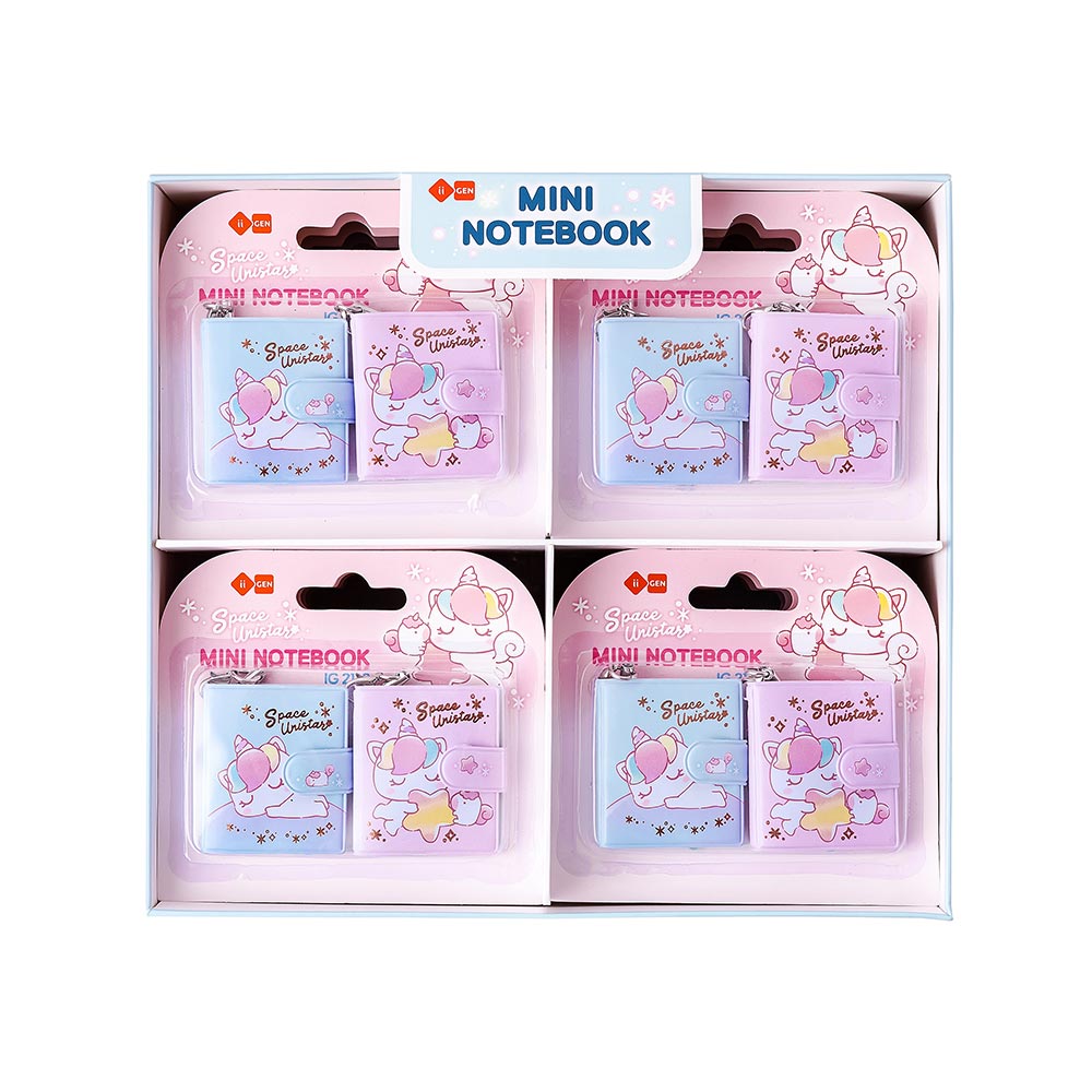 Bloco Notas Mini 35x39mm Sweet Unicorn 2un