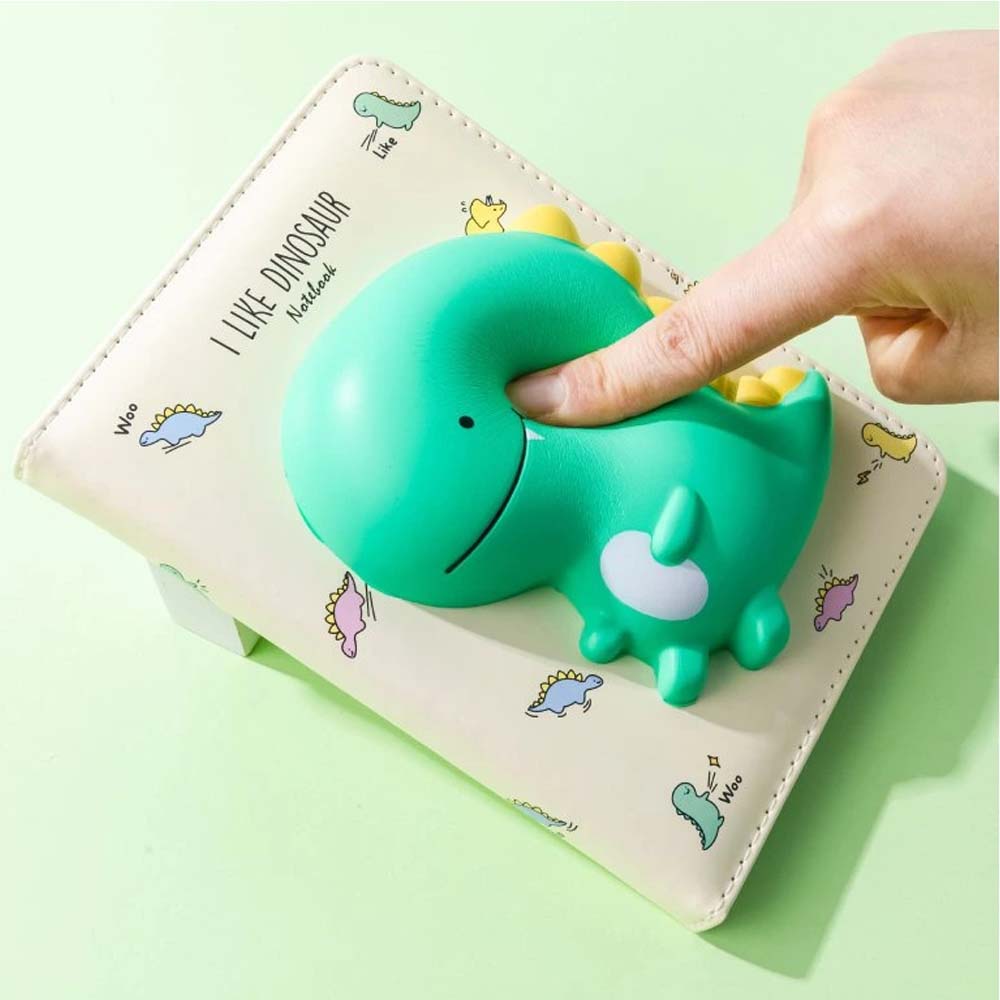 Bloco Notas 127x175mm Squishy Dino 128Fls