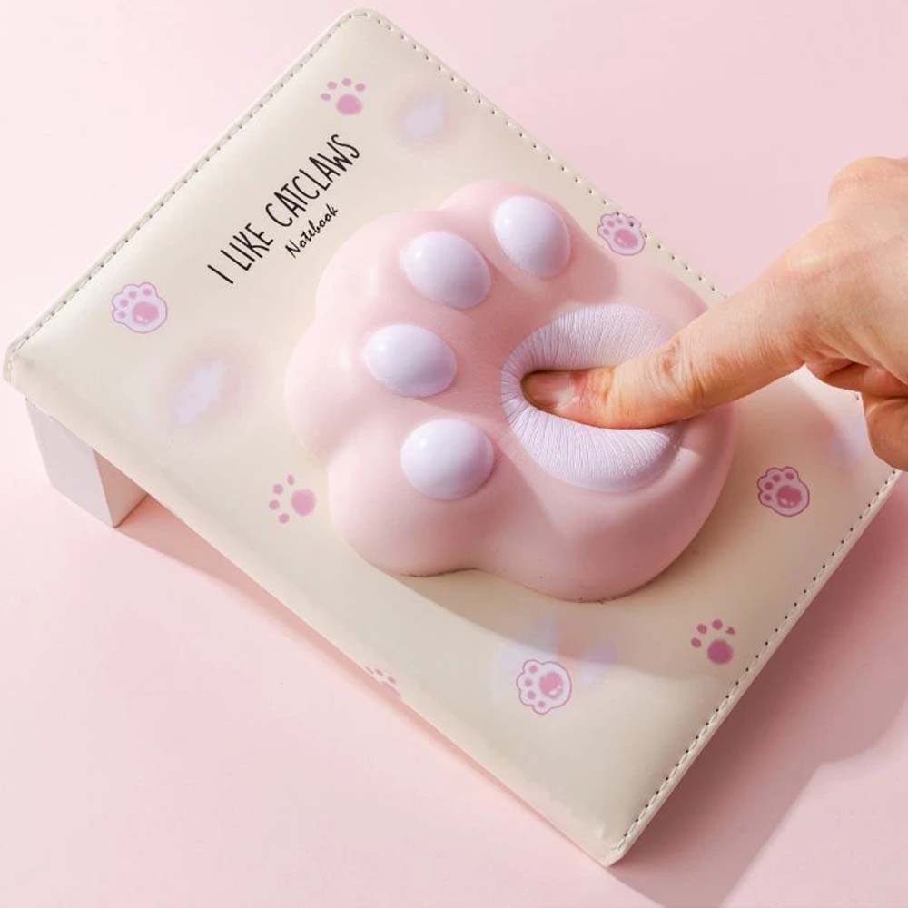 Bloco Notas 194x165mm Squishy I Like CatClaws 128Fls