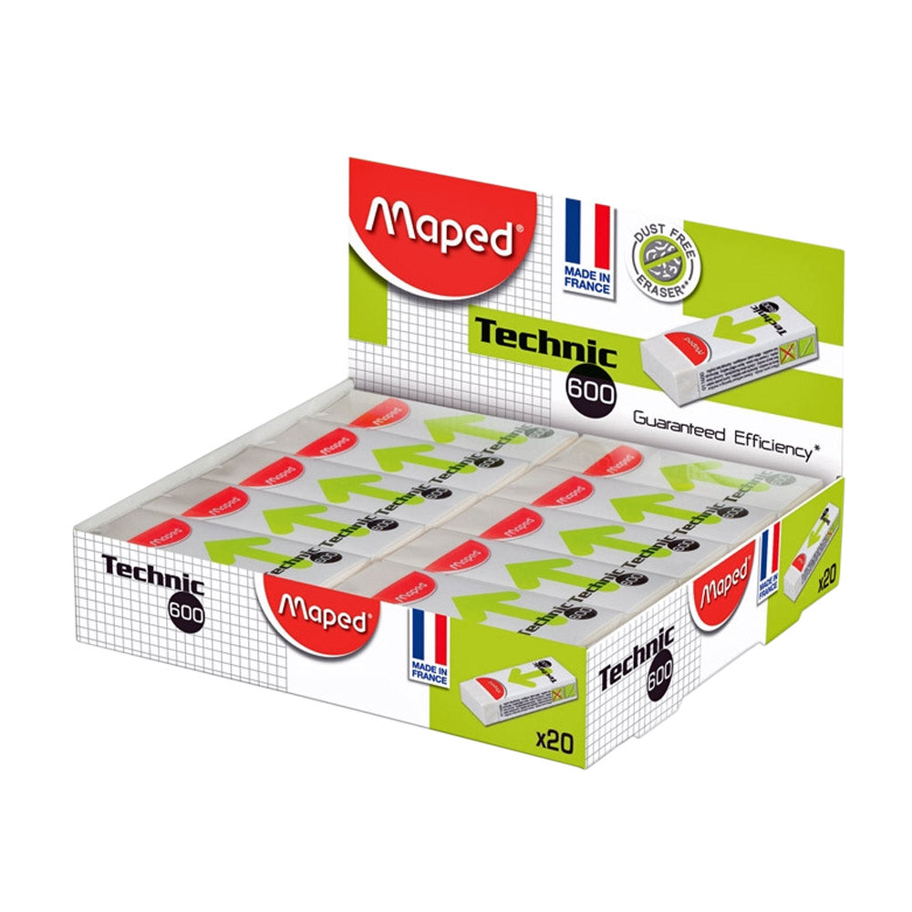 Borracha Branca 61x22x12 Maped Technic 600 (Sem PVC) 1un
