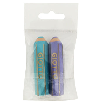 Borracha Happy Gomma Giotto Sortido Clássicas Blister 2un