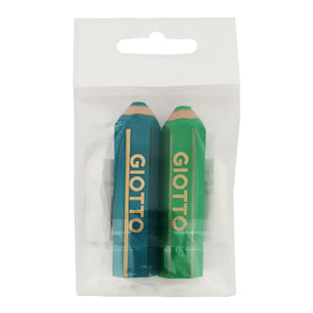 Borracha Happy Gomma Giotto Sortido Clássicas Blister 2un