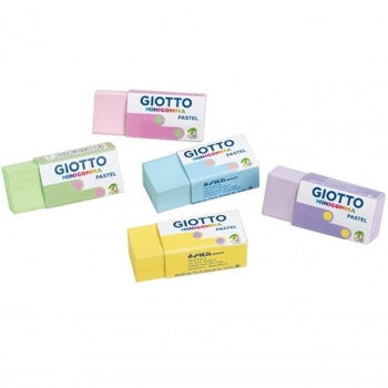 Borracha Happy Gomma Giotto Cores Pastel Bomboneira 120un