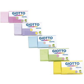 Borracha Happy Gomma Giotto Cores Pastel Bomboneira 120un