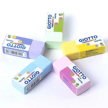 Borracha Happy Gomma Giotto Cores Pastel Bomboneira 120un