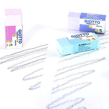 Borracha Happy Gomma Giotto Cores Pastel Bomboneira 120un