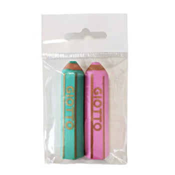 Borracha Happy Gomma Giotto Sortido Pastel Blister 2un