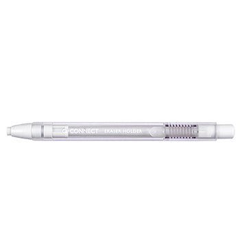 Borracha Tipo Caneta c/Suporte e Clip Connect Branco-1un