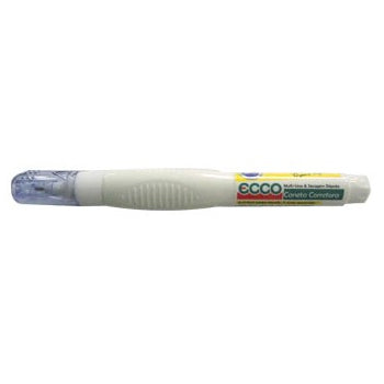 Corretor Caneta Ecco Ponta Metal Roller 7ml 1un