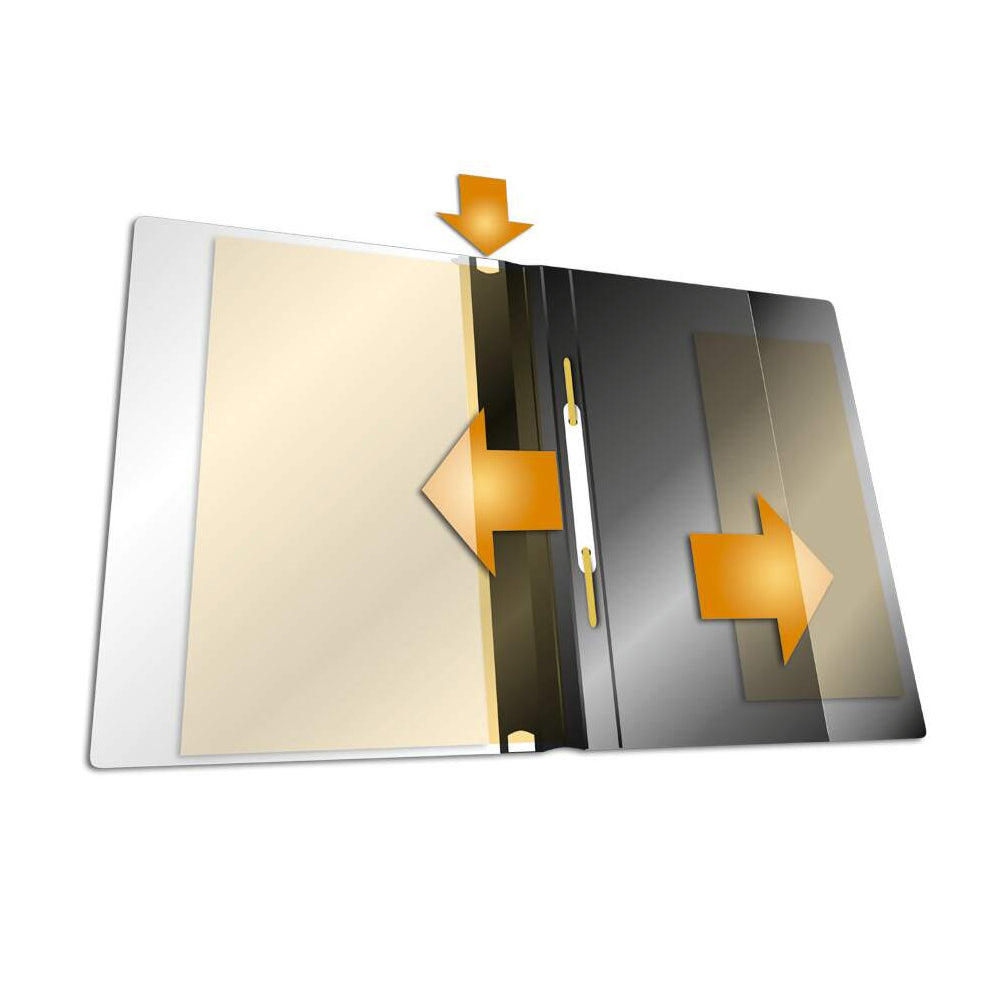 Classificador Capa Transparente Azul A4+ Durable Duraplus