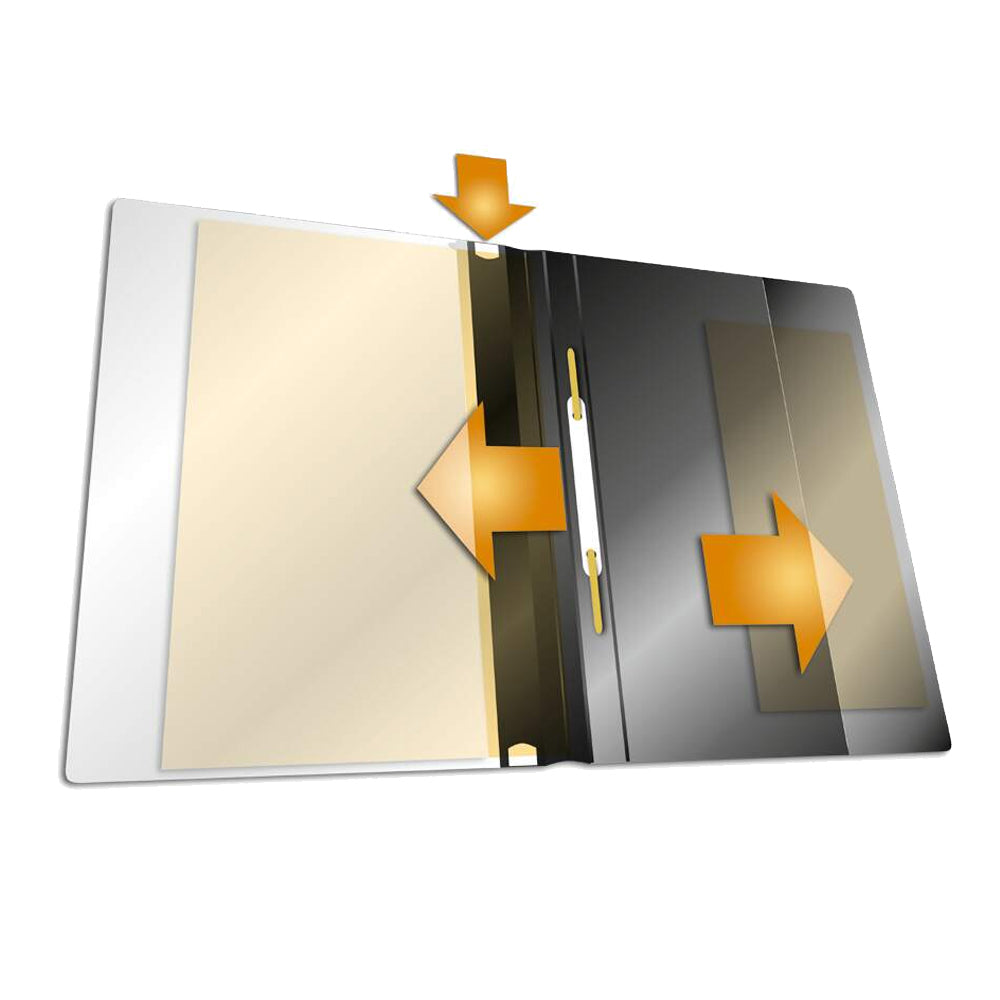 Classificador Capa Transparente Azul A4+ Durable Duraplus