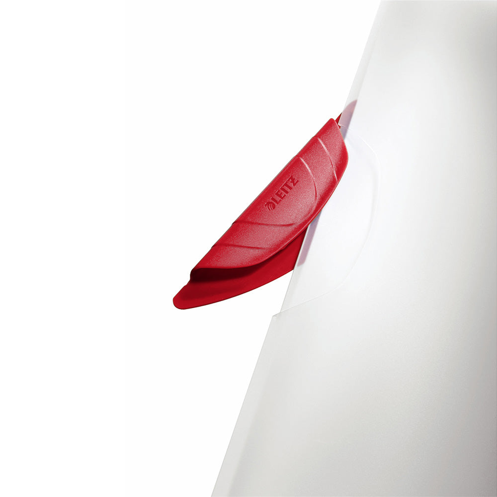 Classificador Clip Lateral Leitz Color Clip Vermelho