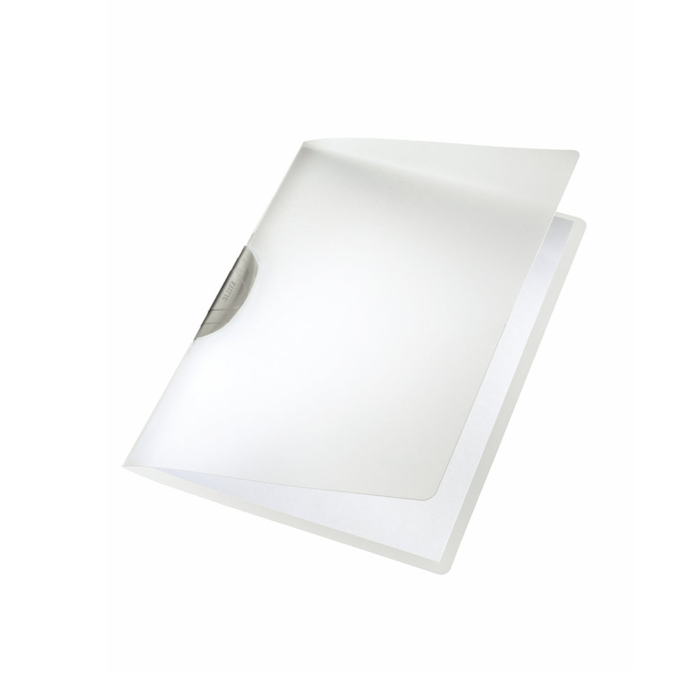 Classificador Clip Lateral Leitz Color Clip Cinza