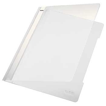 Classificador Capa Transparente Branco Leitz 4191 25un