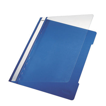 Classificador Capa Transparente Azul Escuro Leitz 4191 25un