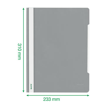 Classificador Capa Transparente Azul Escuro Leitz 4191 25un