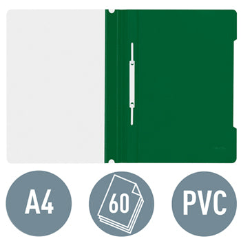 Classificador Capa Transparente Verde Leitz 4191 25un