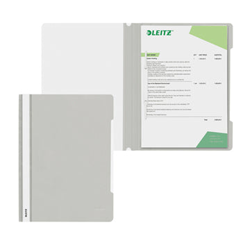Classificador Capa Transparente Cinza Leitz 4191 25un