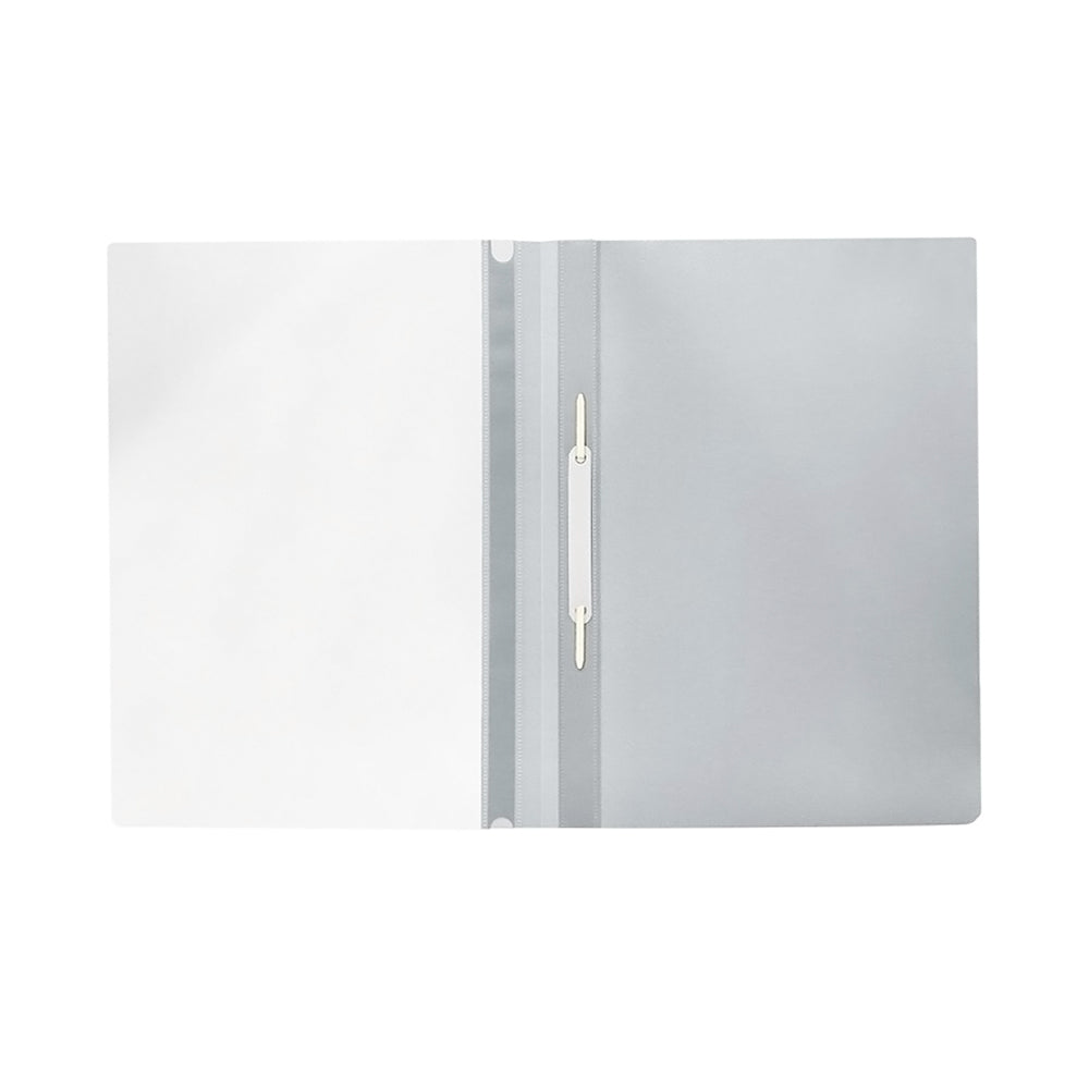Classificador Capa Transparente Cinza 10un