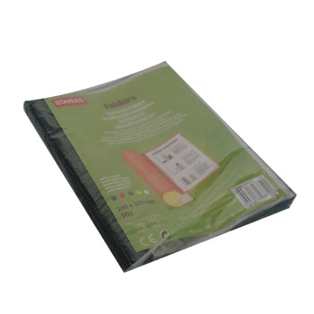 Classificador Capa Transparente Verde 1un