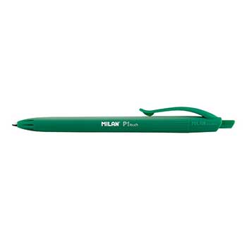 Esferográfica Milan P1 Touch Verde 1mm 1un