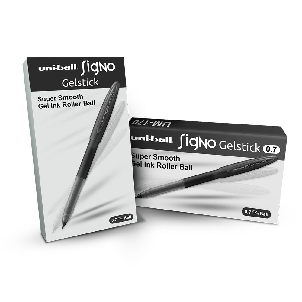 Esferográfica Gel Uni Ball Gelstick UM-170 Preto 0,7mm 1un