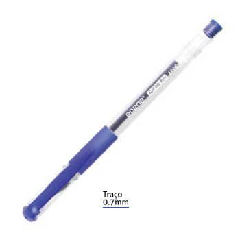 Esferográfica Gel Epene EP08-0045C Azul 0,7mm 1un