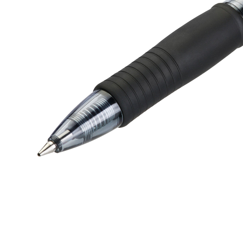 Esferográfica Gel Pilot G-2 Retrátil Preto 0,7mm 3un