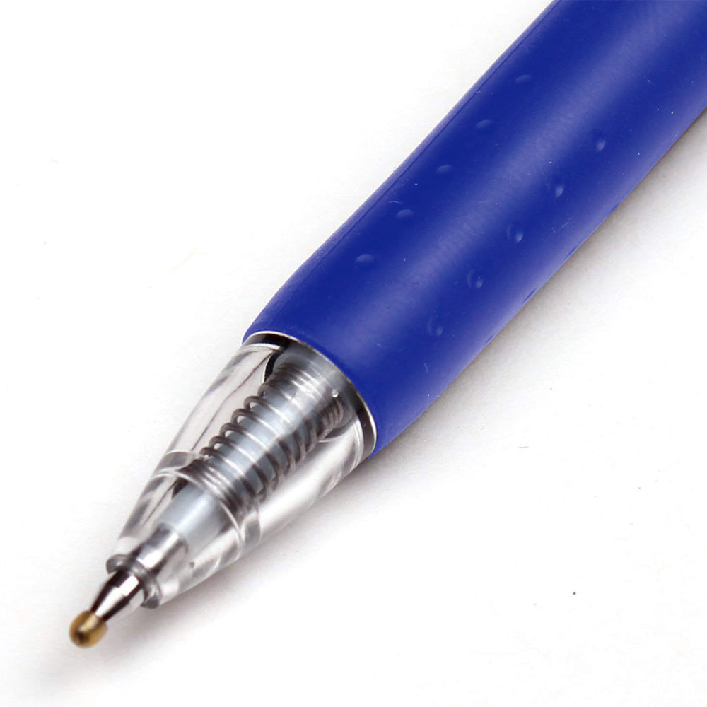 Esferográfica Gel Dong-A U-Knock M Retrátil Azul 0,5mm 12un