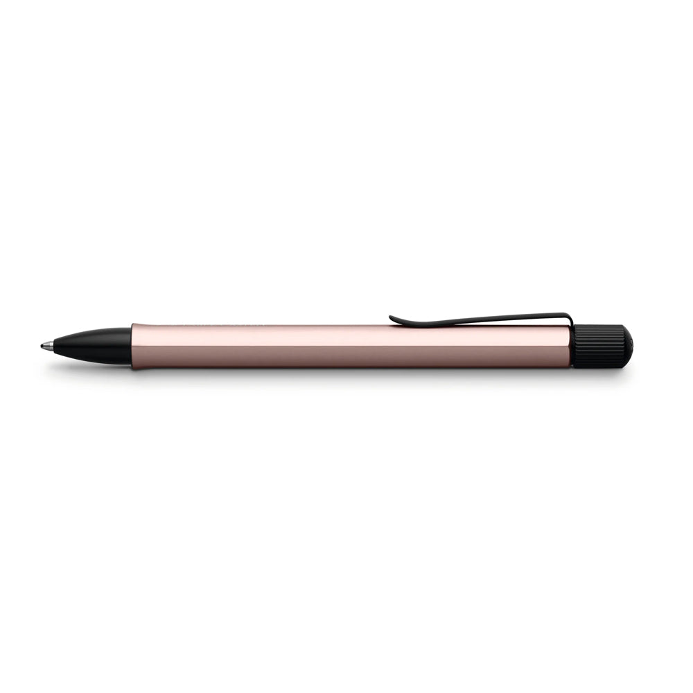 Esferográfica Hexo Faber-Castell Alumínio Rosa + Estojo