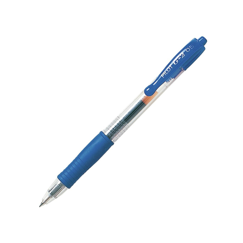 Esferográfica Gel Pilot G-2 Retrátil Azul 0,5mm 1un