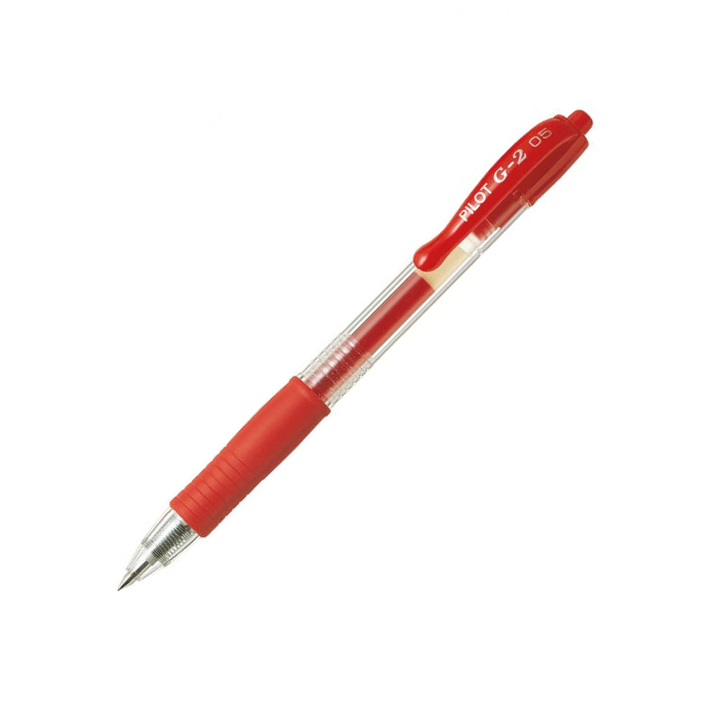 Esferográfica Gel Pilot G-2 Retrátil Vermelho 0,5mm 1un