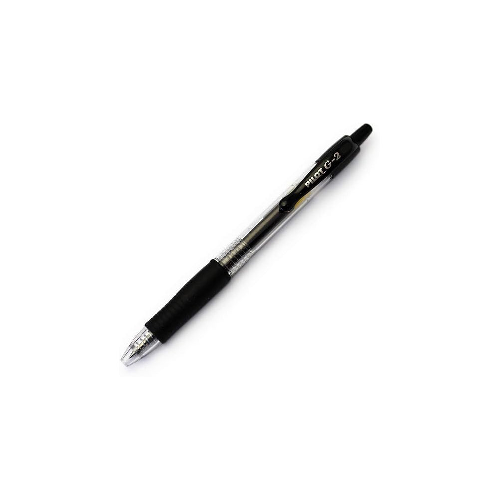 Esferográfica Gel Pilot G-2 Retrátil Preto 0,7mm 1un