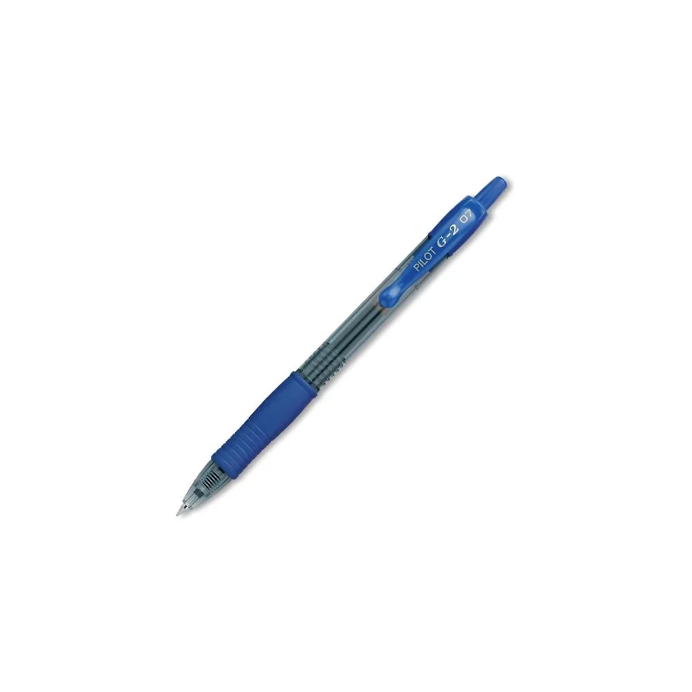Esferográfica Gel Pilot G-2 Retrátil Azul 0,7mm 1un