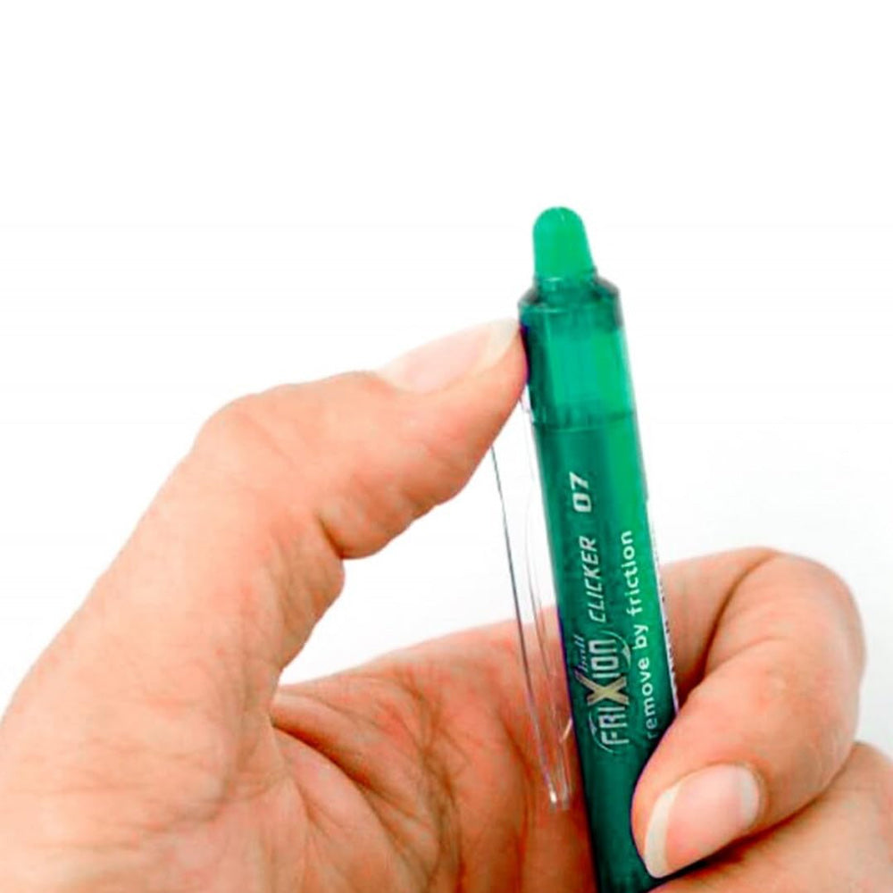 Esferográfica Gel Pilot Frixion Ball Clicker Verde 0,7mm 1un