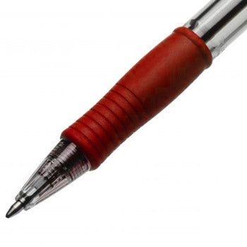 Esferográfica Pilot Super Grip M Retrátil Vermelho 1mm 1un