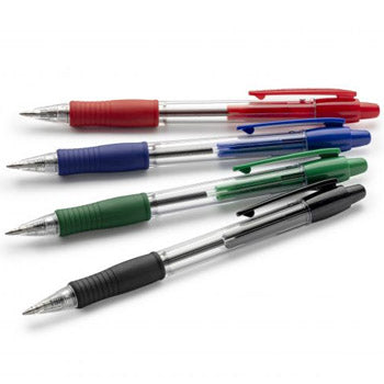 Esferográfica Pilot Super Grip M Retrátil Vermelho 1mm 1un