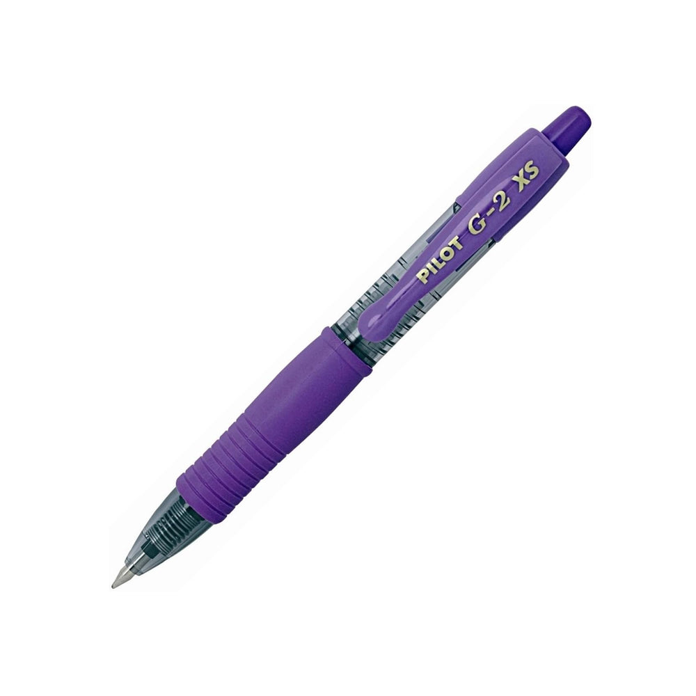 Esferográfica Gel Pilot G-2 Pixie Mini Retrátil Violeta 0,7
