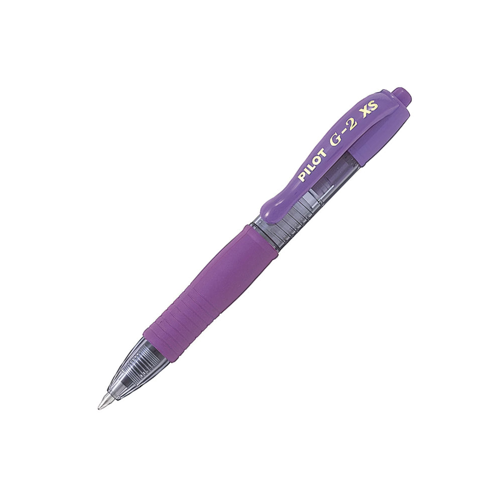 Esferográfica Gel Pilot G-2 Pixie Mini Retrátil Violeta 0,7