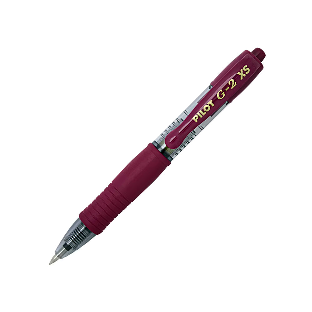 Esferográfica Gel Pilot G-2 Pixie Mini Retrátil Castanho 0,7