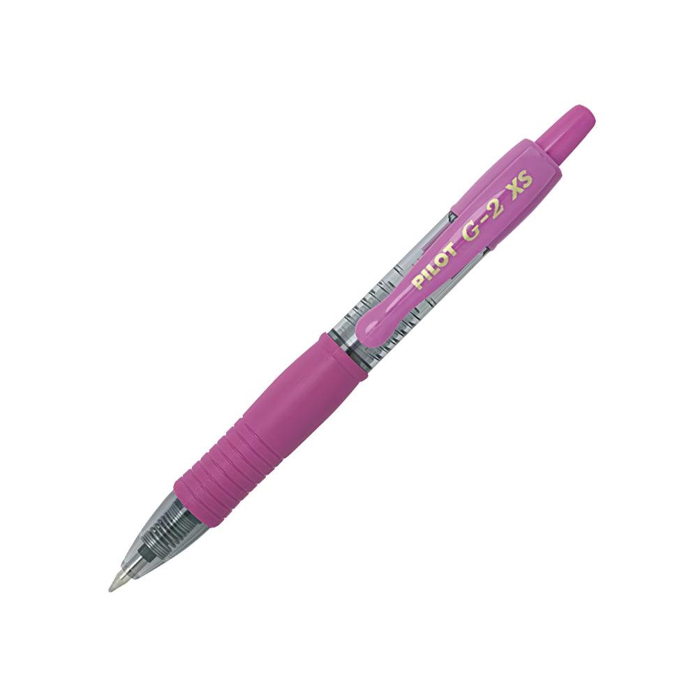 Esferográfica Gel Pilot G-2 Pixie Mini Retrátil Rosa 0,7mm