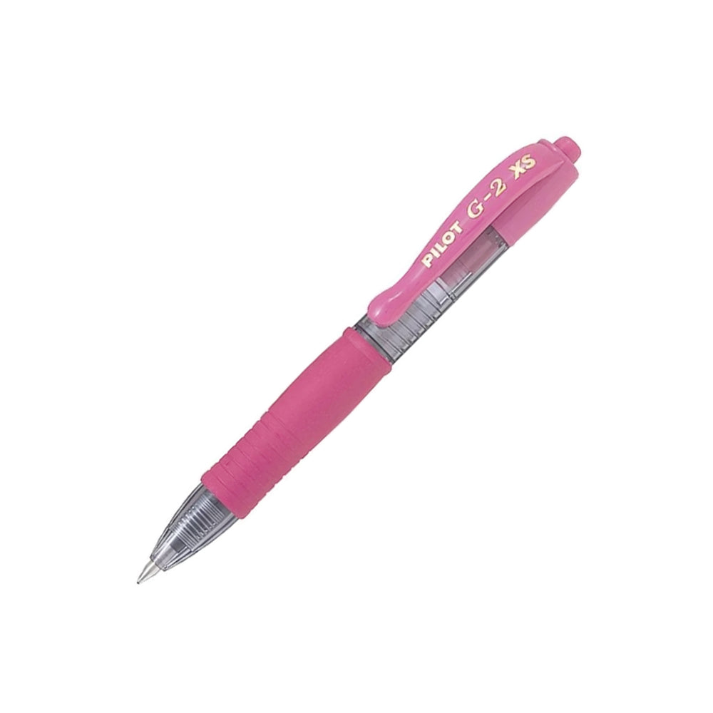 Esferográfica Gel Pilot G-2 Pixie Mini Retrátil Rosa 0,7mm