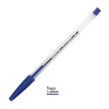 Esferográfica Epene EP01-0108 Ball Point Azul 1mm 1un