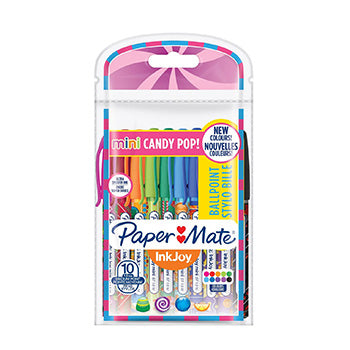 Esferográfica Paper Mate InkJoy Mini 10 Cores 1mm 10un