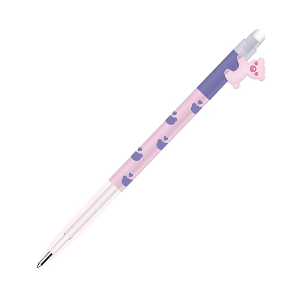 Esferográfica Gel Pet Apagável Azul 0,4mm Corpo Sortido 1un
