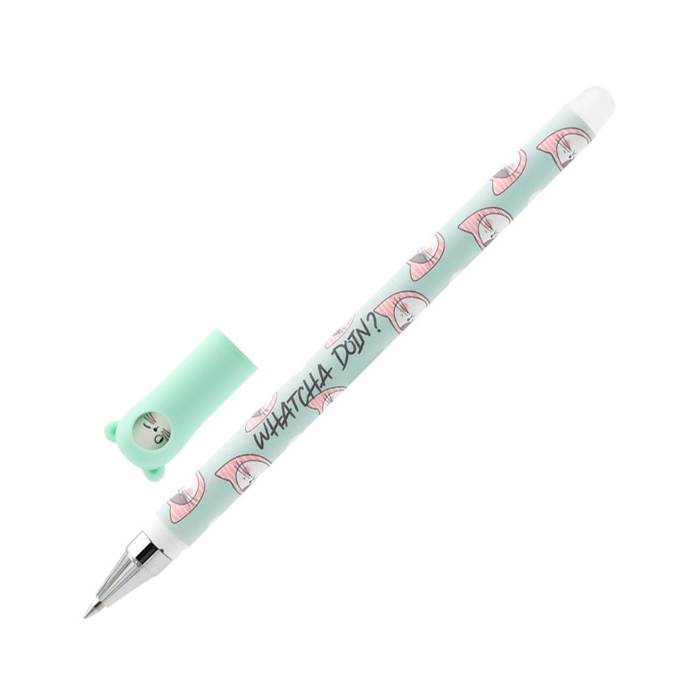 Esferográfica Gel  Little Kitty Apagável Azul 0,5mm Sortido