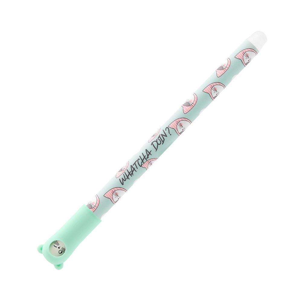 Esferográfica Gel  Little Kitty Apagável Azul 0,5mm Sortido