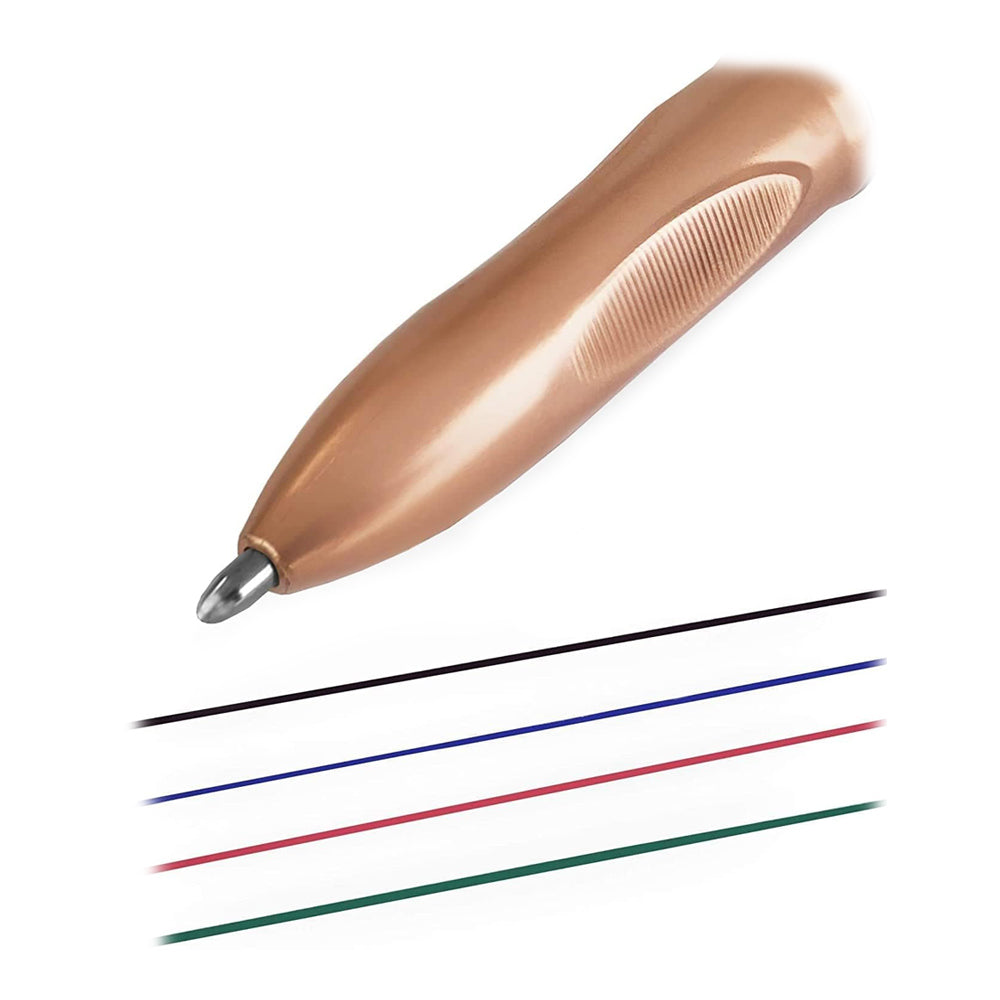 Esferográfica Z-Grip Smooth 4 Cores 1mm Rose Gold 1un